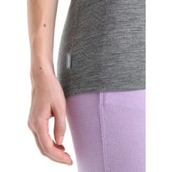 Icebreaker Tech Lite II Springtime Flowers T-Shirt Damen - Gritstone Hthr -Deutschland Icebreaker Verkaufs-Shop icebreaker womens tech lite ii springtime flowers short sleeve tee gritstone hthr 7 1384728