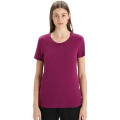 Icebreaker Tech Lite II T-Shirt Damen - Go Berry