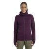 Icebreaker ZoneKnit™ Explore Kapuzenjacke Damen - Nightshade