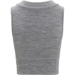 Icebreaker ZoneKnit™ GEODETIC Cropped Bra-Tank Top Damen - Metro Hthr/Black/AOP -Deutschland Icebreaker Verkaufs-Shop icebreaker womens zoneknit geodetic cropped bra tank metro hthr black aop 2 1384856