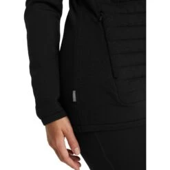 Icebreaker ZoneKnit™ Insulated Kapuzenjacke Damen - Schwarz -Deutschland Icebreaker Verkaufs-Shop icebreaker womens zoneknit insulated zip hoodie black 9 1041241