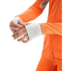 Icebreaker ZoneKnit™ Jacke Damen - Flash/Ether -Deutschland Icebreaker Verkaufs-Shop icebreaker womens zoneknit long sleeve zip flash ether 6 1271390