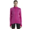 Icebreaker ZoneKnit™ Jacke Damen - Tempo/Electron Pink
