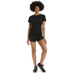 Icebreaker ZoneKnit™ Slit Back T-Shirt Damen - Schwarz 13 Icebreaker ZoneKnit™ Slit Back T-Shirt Damen - Schwarz -Deutschland Icebreaker Verkaufs-Shop icebreaker womens zoneknit slit back short sleeve tee black 7 1271480